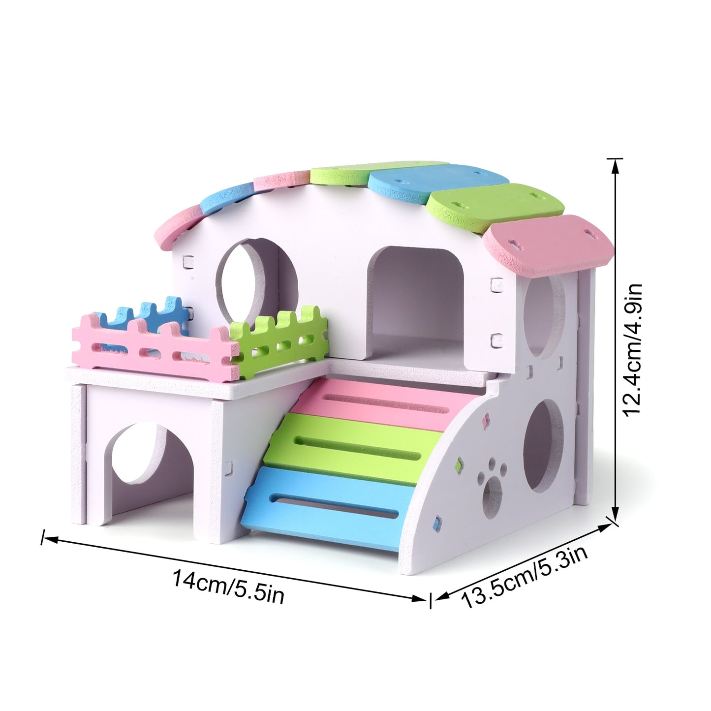 Luxery Wooden Small Animal Home