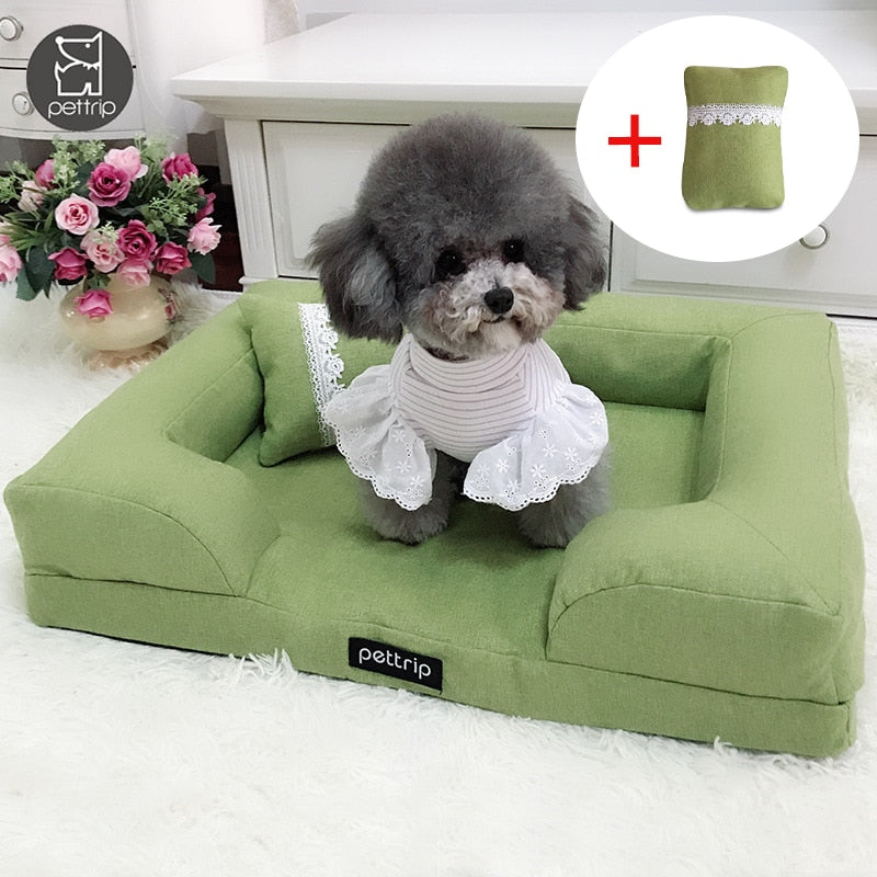Lounge Sofa Pet Bed  For Small/Medium Dogs