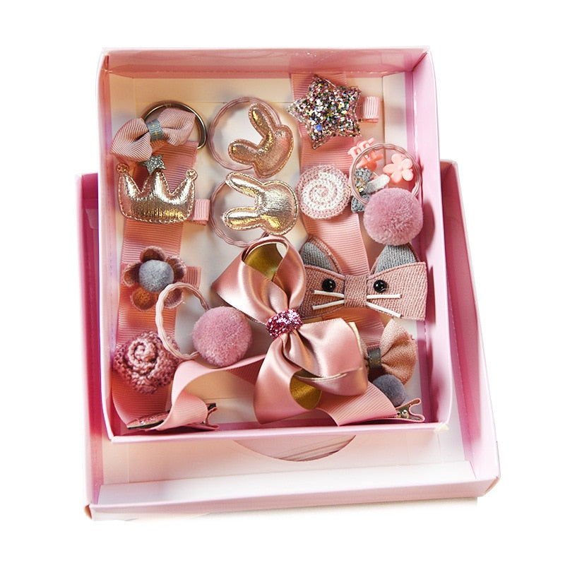 18pc Hair Clip Set For Dog/Cat