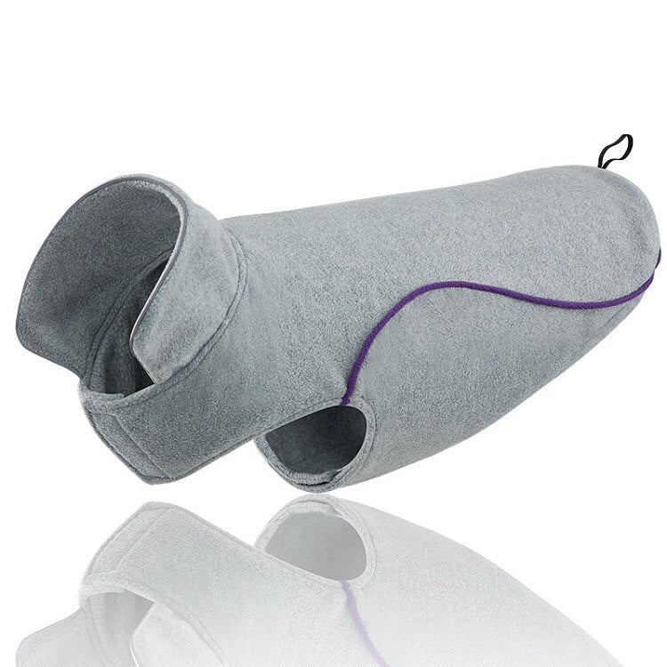 Warm Fleece Reflective Dog Vest