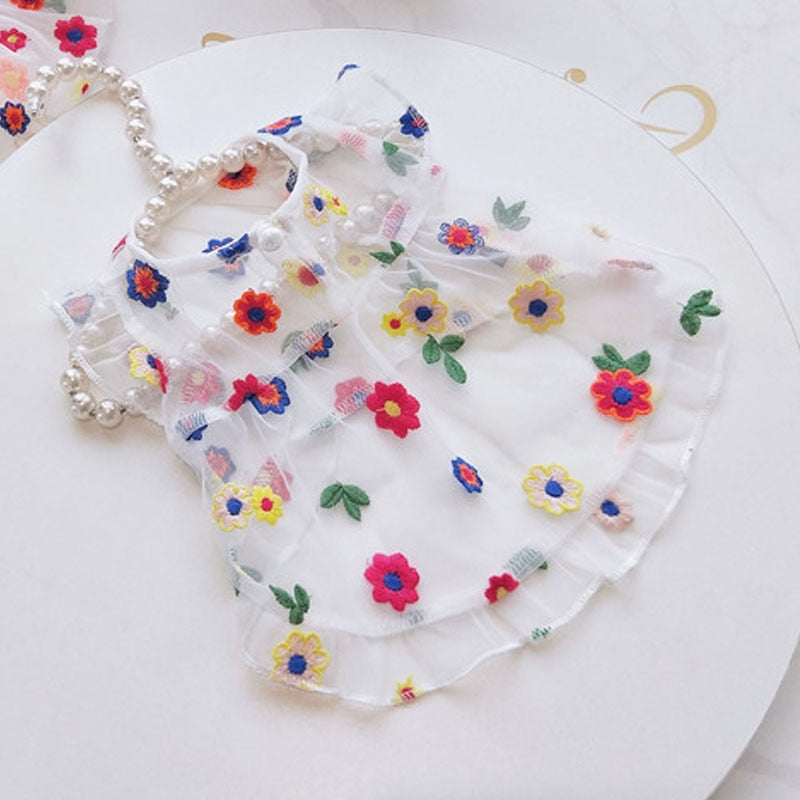Floral Dog Dress