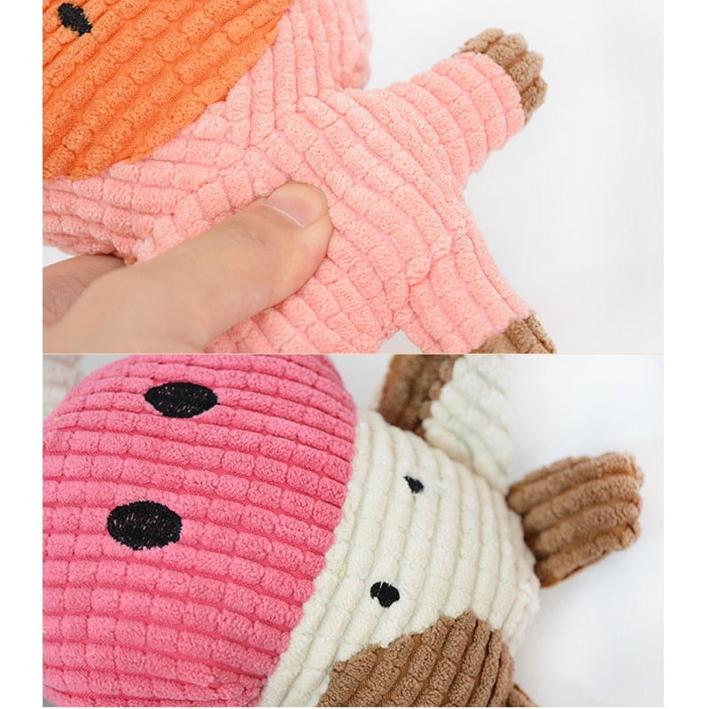 Cute Animal Plush Dog Toy