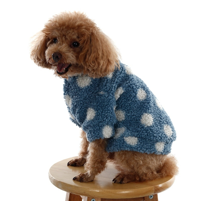 Warm Fleece Dog Coat/ Sweater