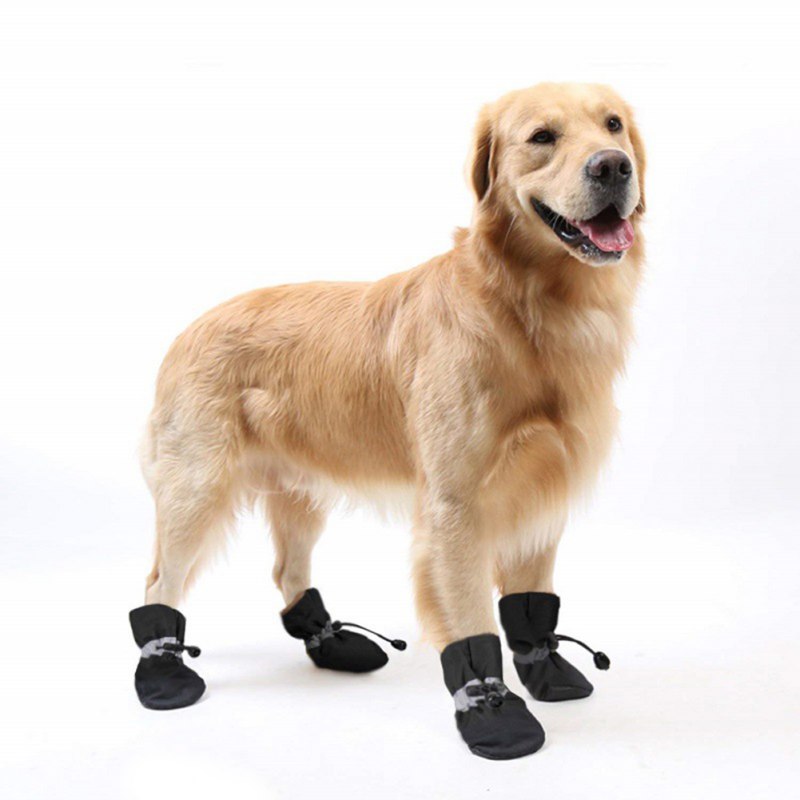 4pcs Antiskid Dog Shoes