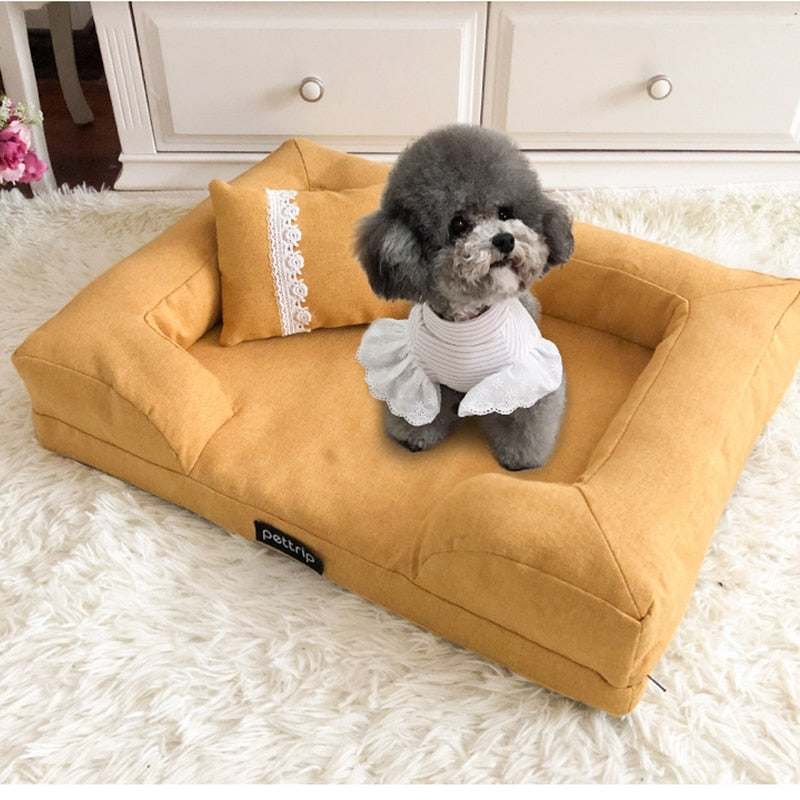 Lounge Sofa Pet Bed  For Small/Medium Dogs