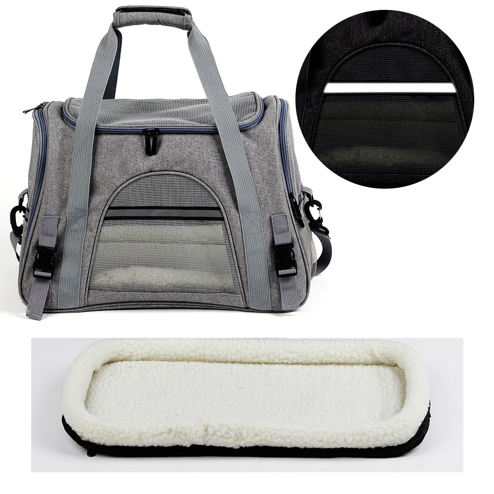 Dog Carrier With Mesh Window