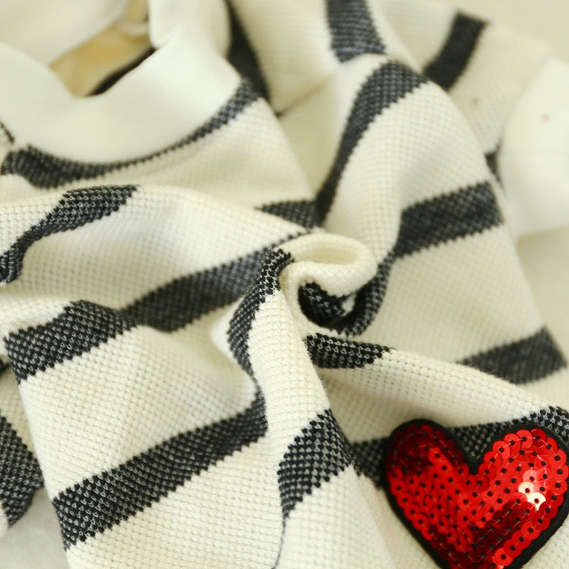 Stylish Striped Dog Shirt