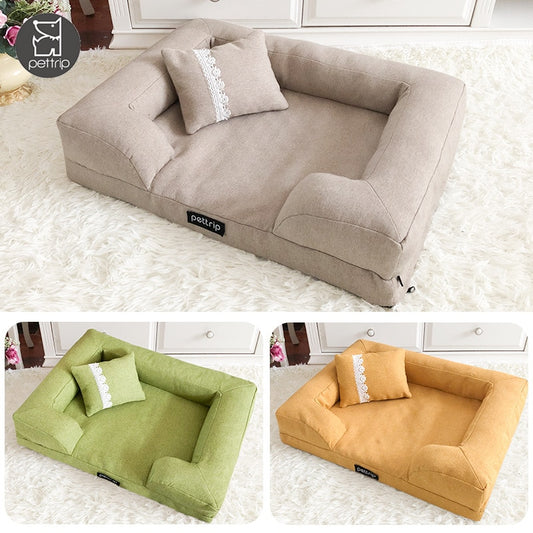 Lounge Sofa Pet Bed  For Small/Medium Dogs