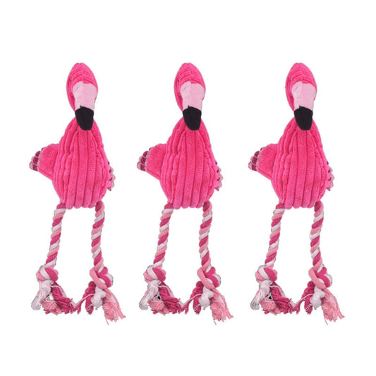 Flamingo Dog Chew Toy