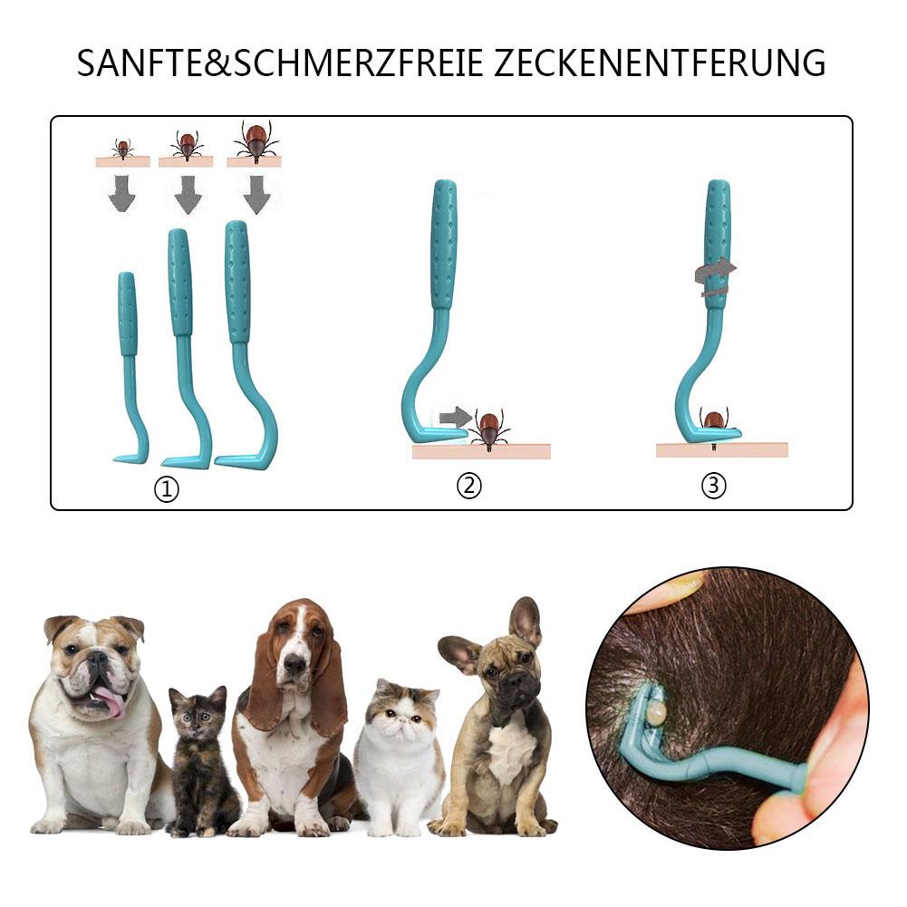 3PCS Pet Flea/Tick Remover Tool