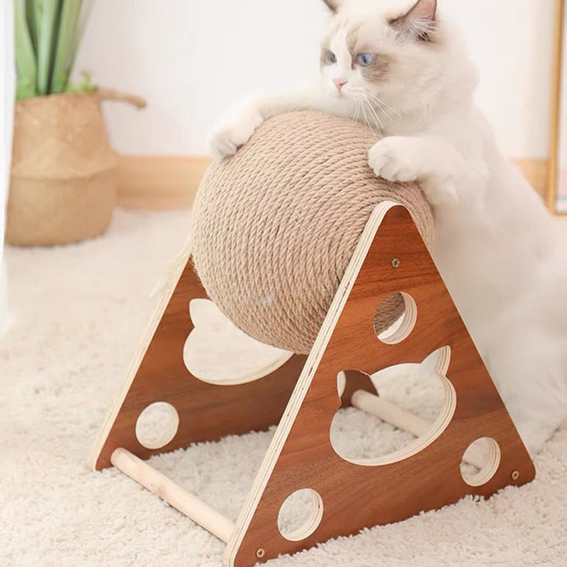 Interactive Cat Scratcher Ball