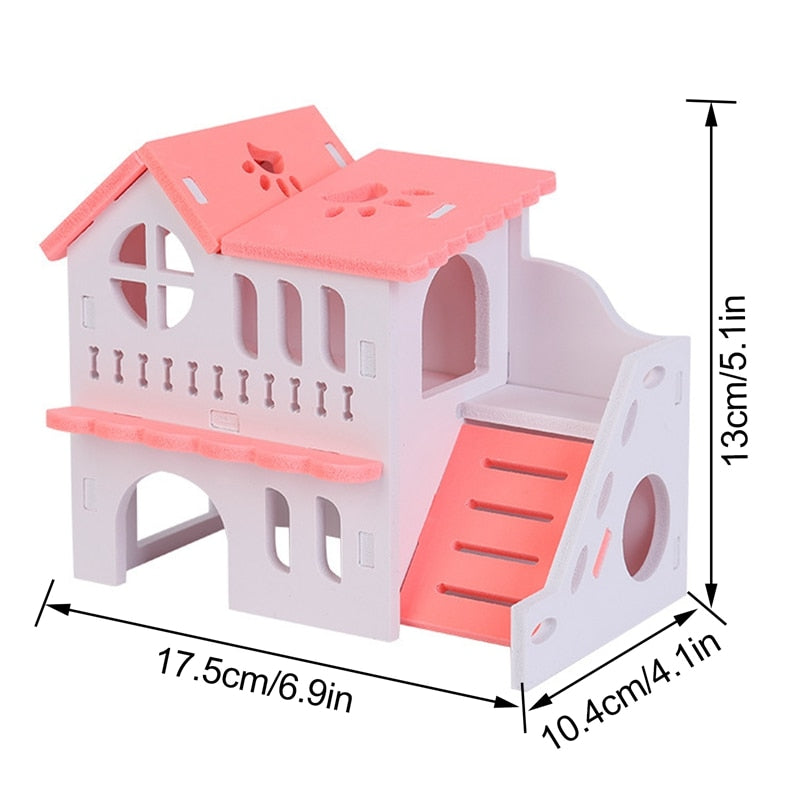 Luxery Wooden Small Animal Home