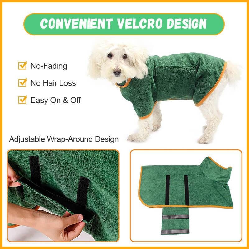 Absorbent Pet Bathrobe/Towel
