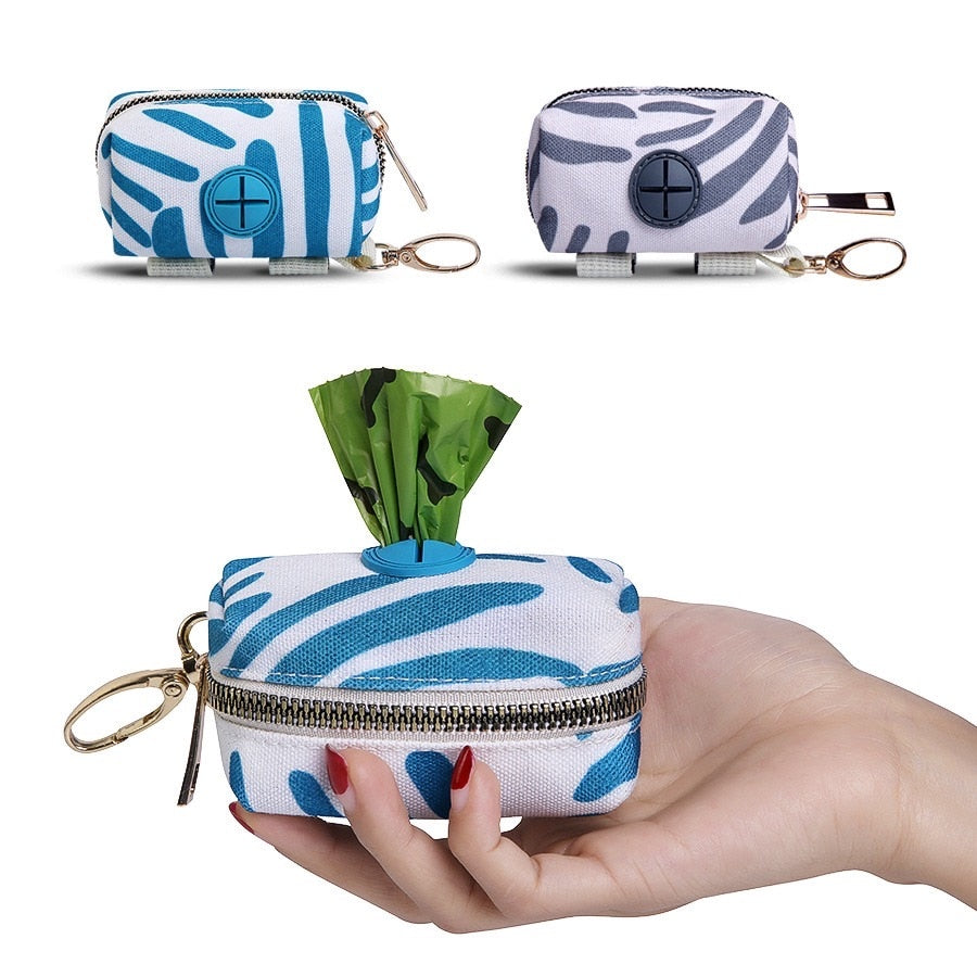 Portable Dog Poop Waste Bag Dispenser Pouch