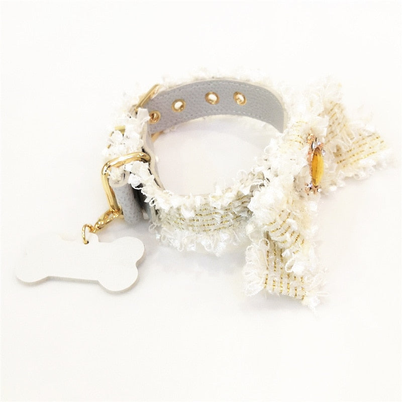 Fashion Pet Collar Bow Knot