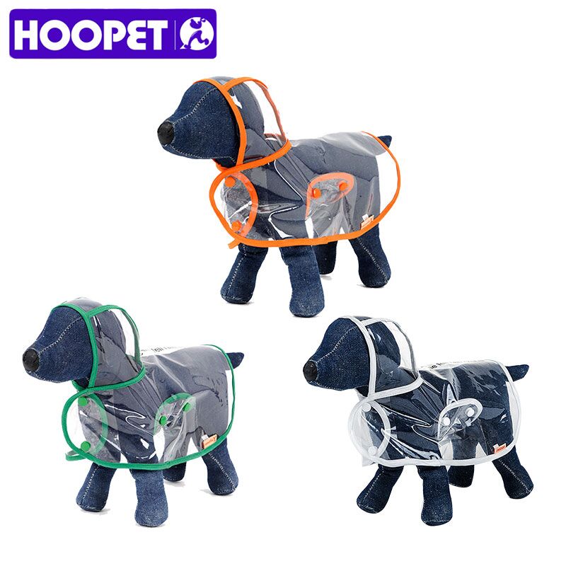 HOOPET Pet Raincoat With Hood