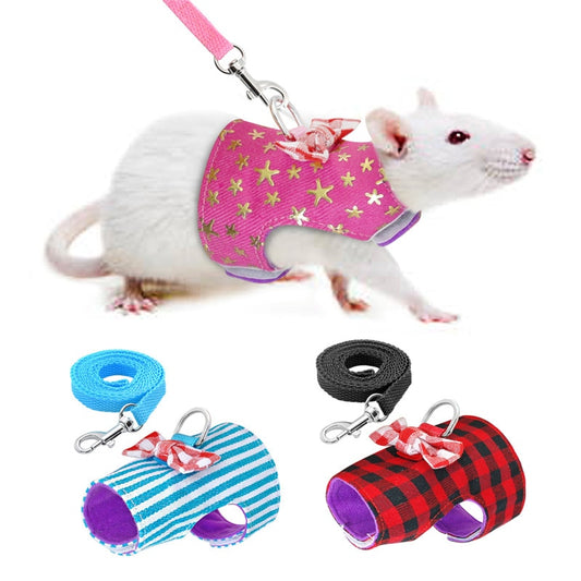 Small Animal Harness and Leash Set
