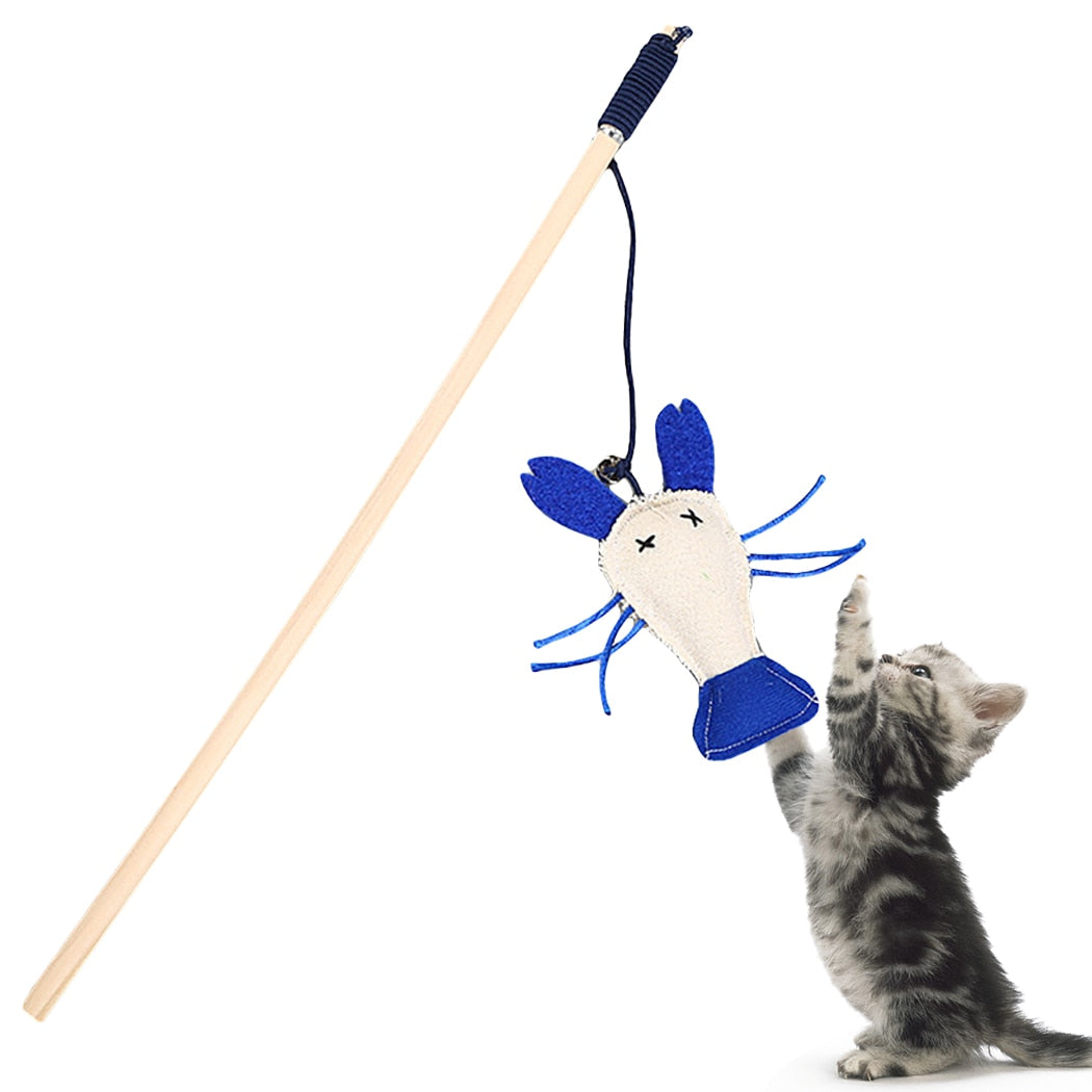 Cat Wand Toy With Bell