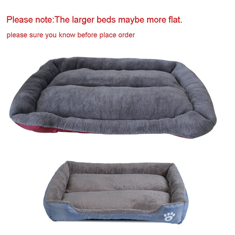 Pet Sofa Beds - Waterproof Bottom - Soft Fleece -S-3XL