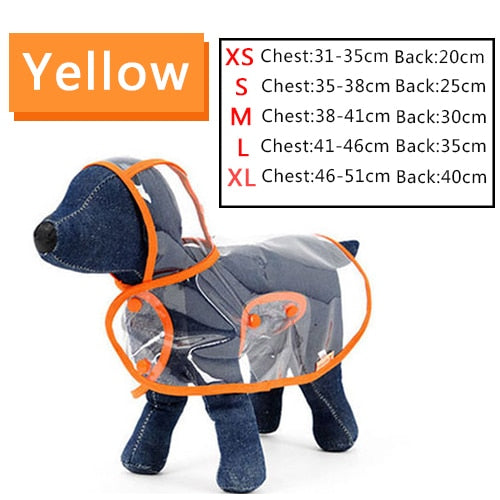 HOOPET Pet Raincoat With Hood