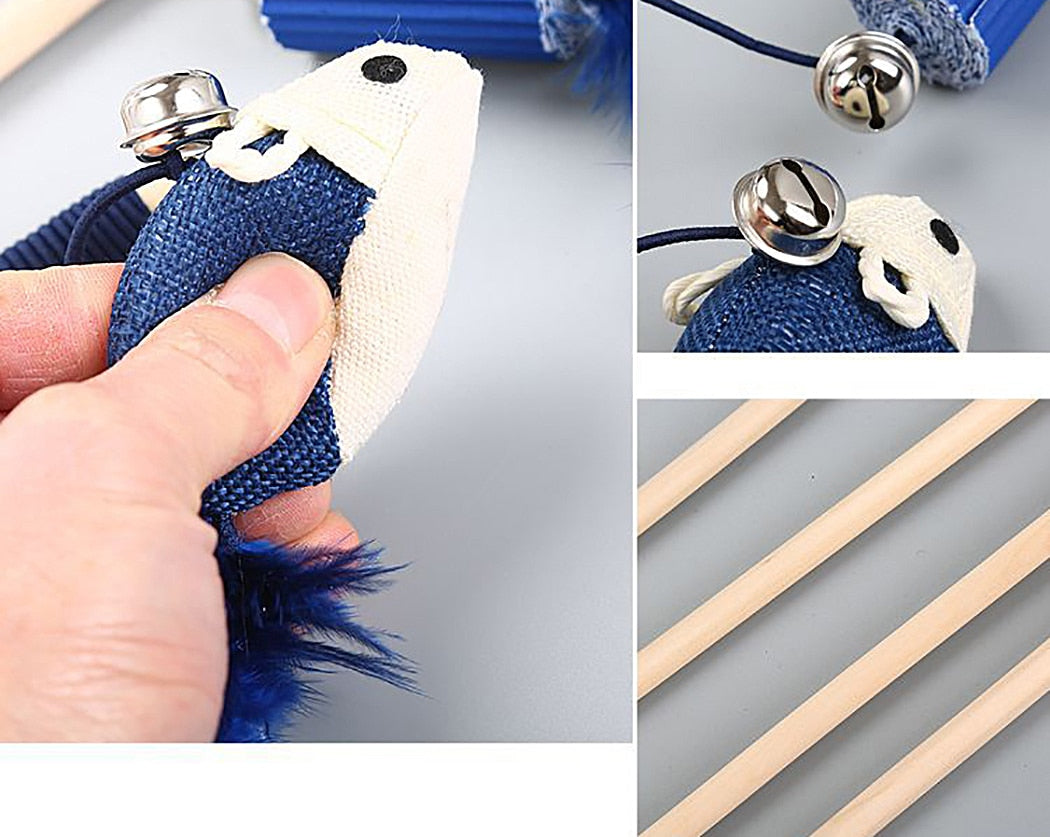 Cat Wand Toy With Bell