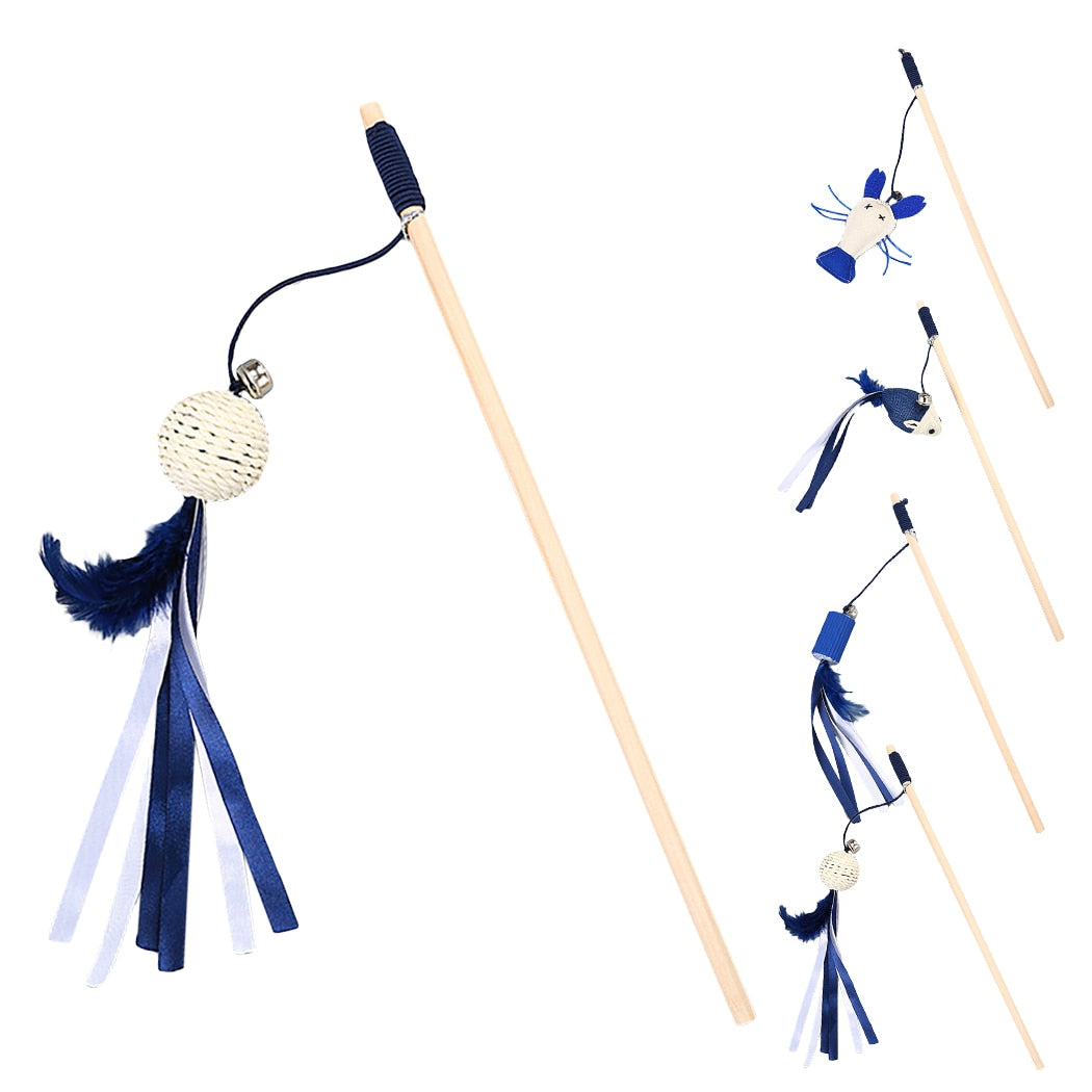Cat Wand Toy With Bell