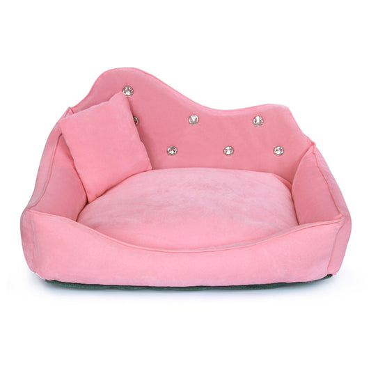 Luxury Rhinestone Pet Bed