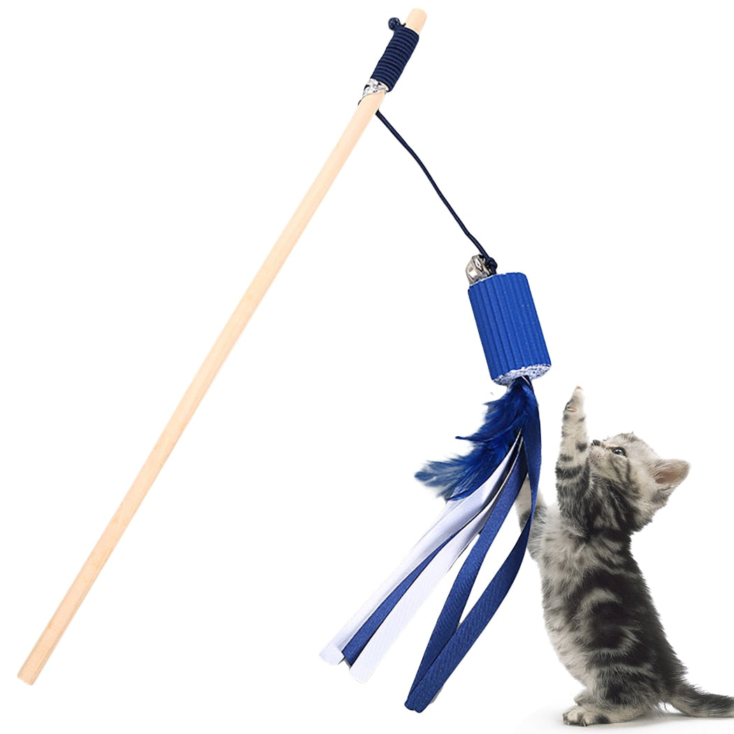 Cat Wand Toy With Bell