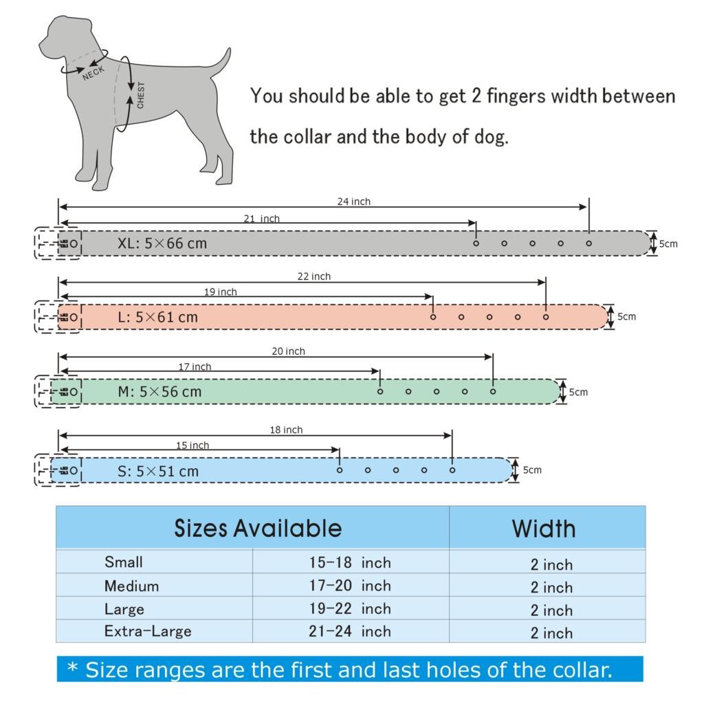 Rhinestone Leather Dog Collar