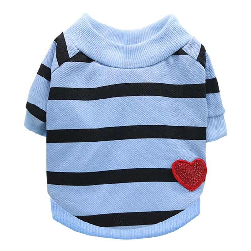 Stylish Striped Dog Shirt