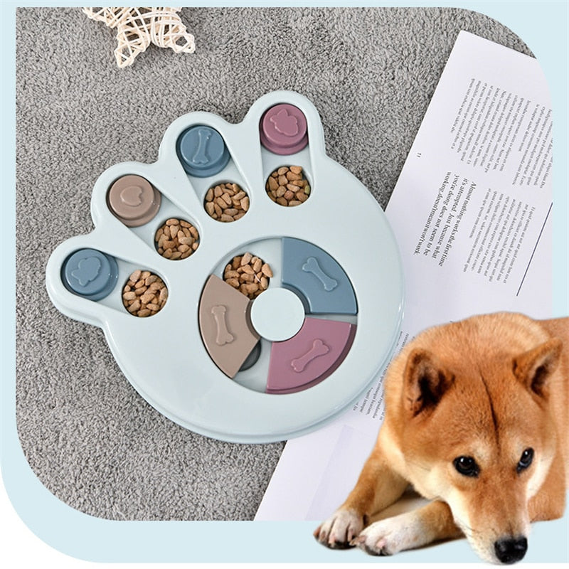 Interactive Slow Dispensing Puzzle Toy For Dogs