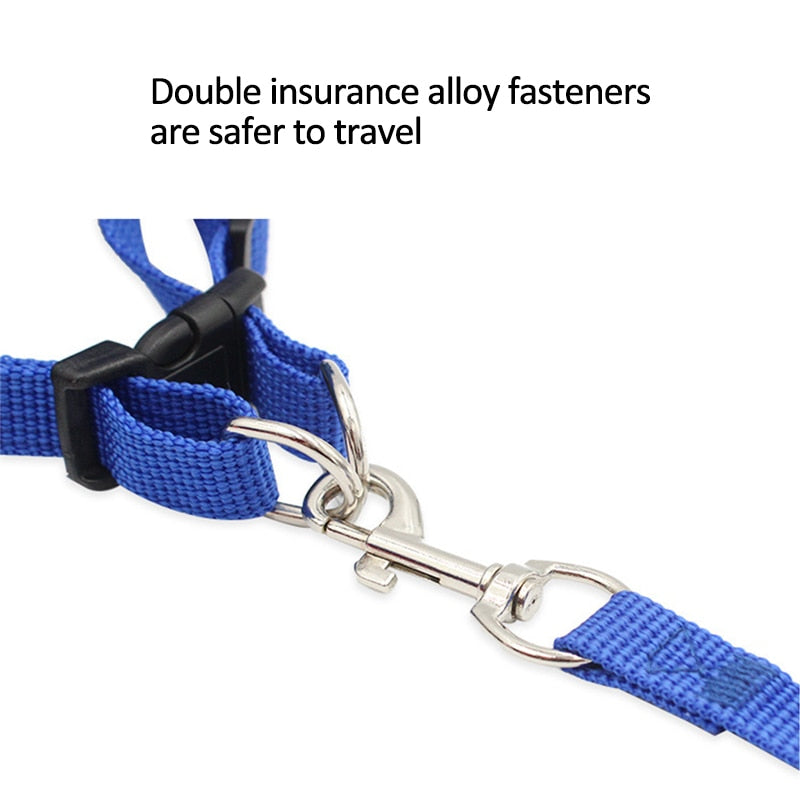 Adjustable/Reflective Dog Harness with Leash
