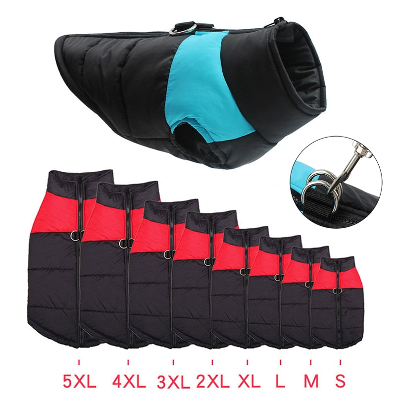 Warm Waterproof Pet Padded Vest