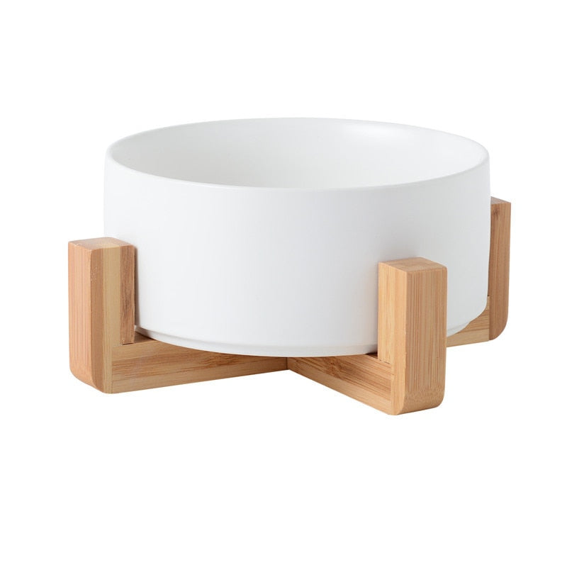 Ceramic Pet Bowl Single/Double w/wo Stand