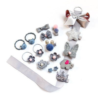 18pc Hair Clip Set For Dog/Cat