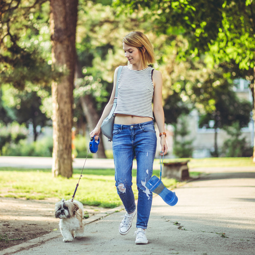 2 in 1 Portable Food/Water Bowl