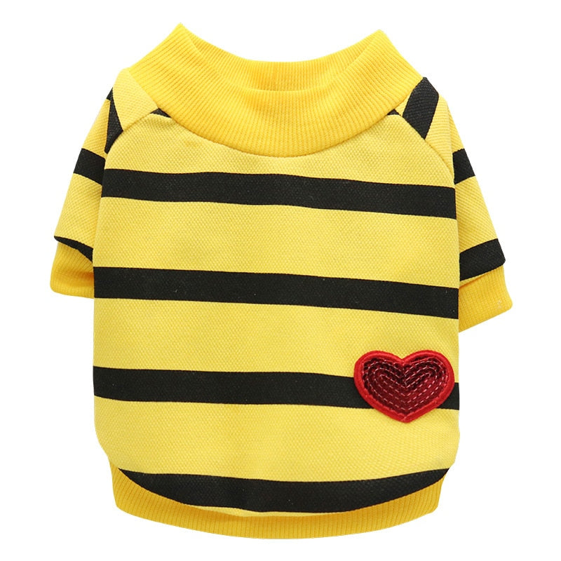 Stylish Striped Dog Shirt