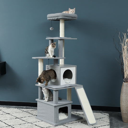 Modern Multi-Level Cat Tree