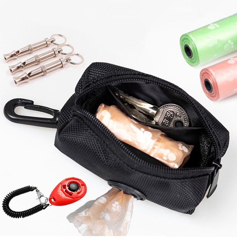 Portable Dog Poop Waste Bag Dispenser Pouch