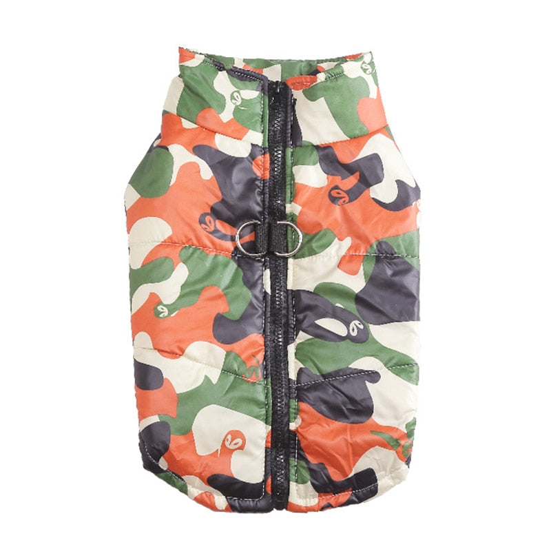 Warm Waterproof Pet Padded Vest