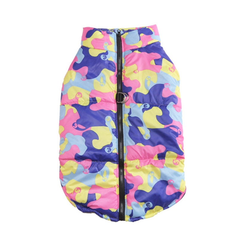 Warm Waterproof Pet Padded Vest