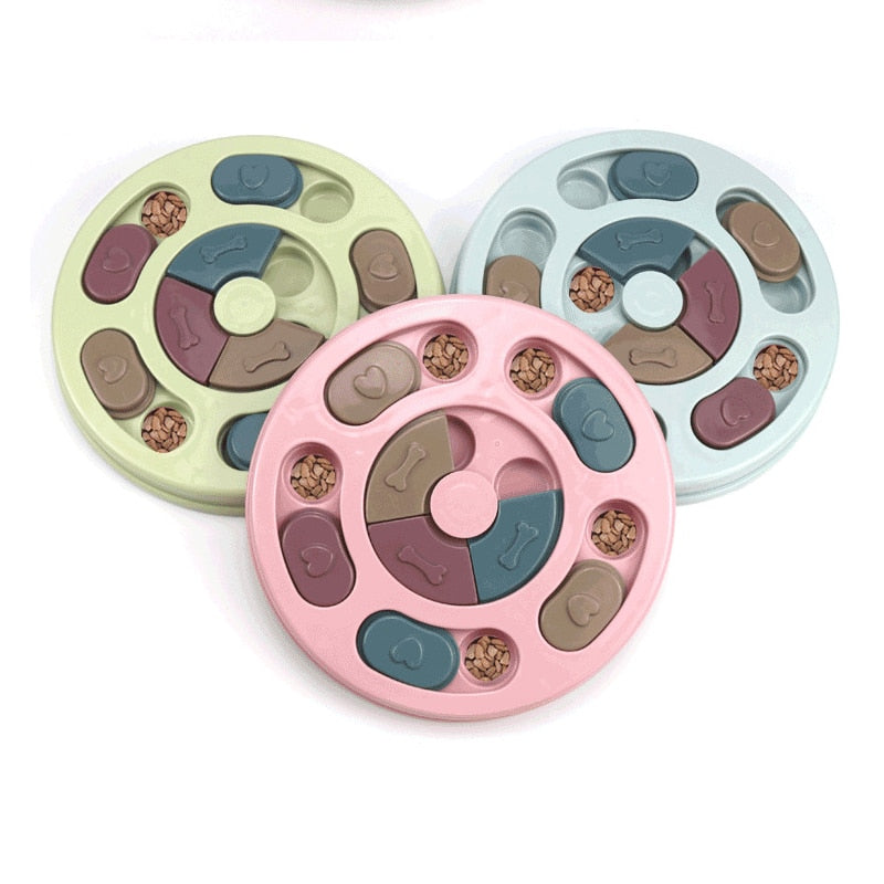 Interactive Slow Dispensing Puzzle Toy For Dogs