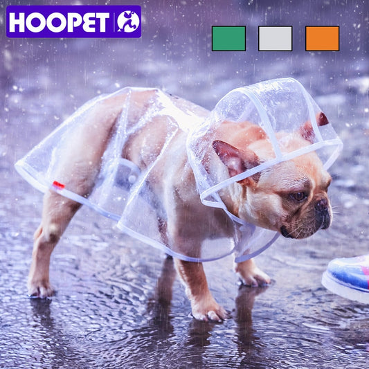 HOOPET Pet Raincoat With Hood