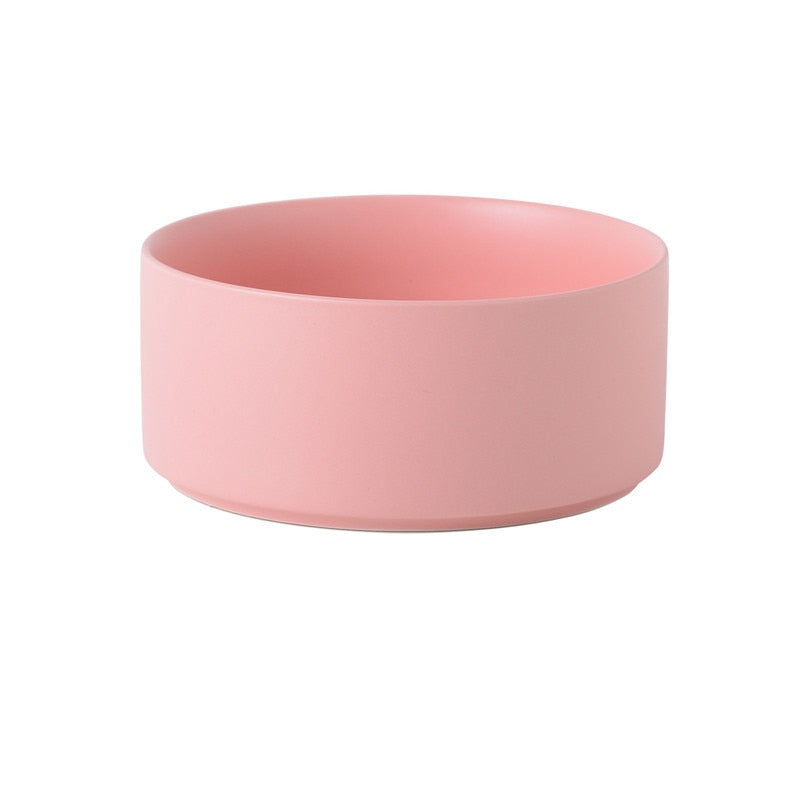 Ceramic Pet Bowl Single/Double w/wo Stand