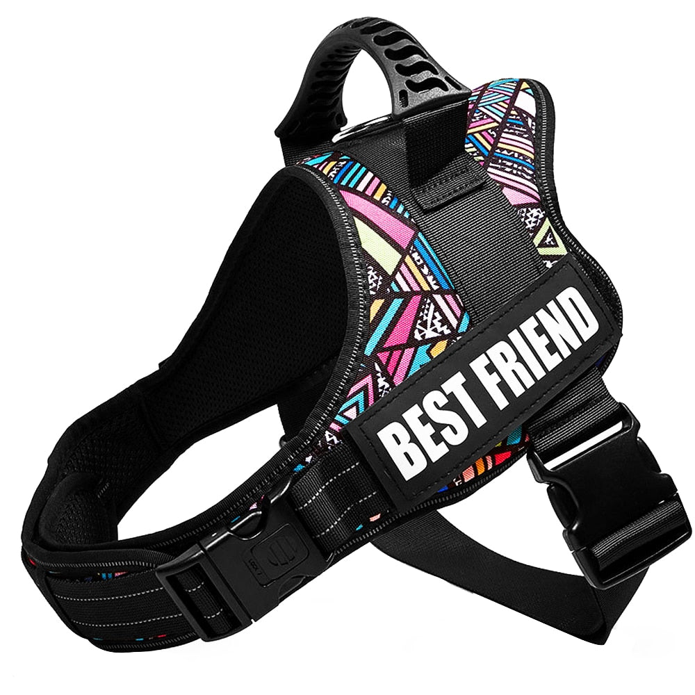 Reflective Dog Harness and Leash