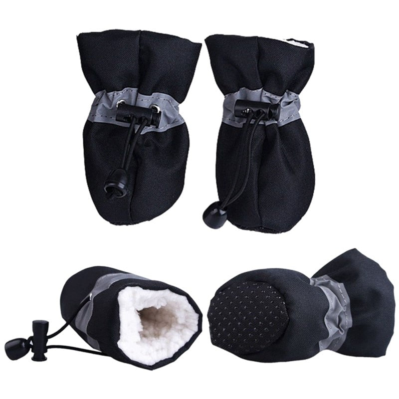 4pcs Antiskid Dog Shoes