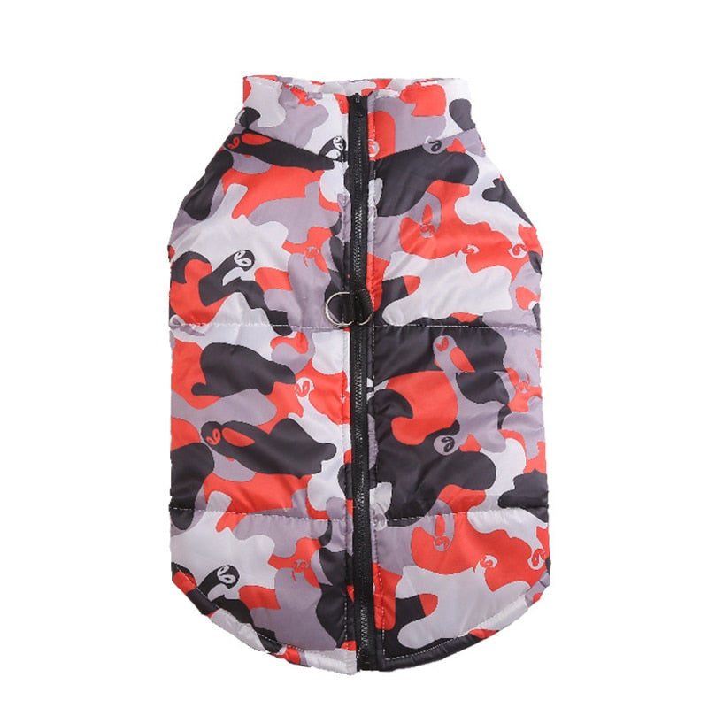 Warm Waterproof Pet Padded Vest