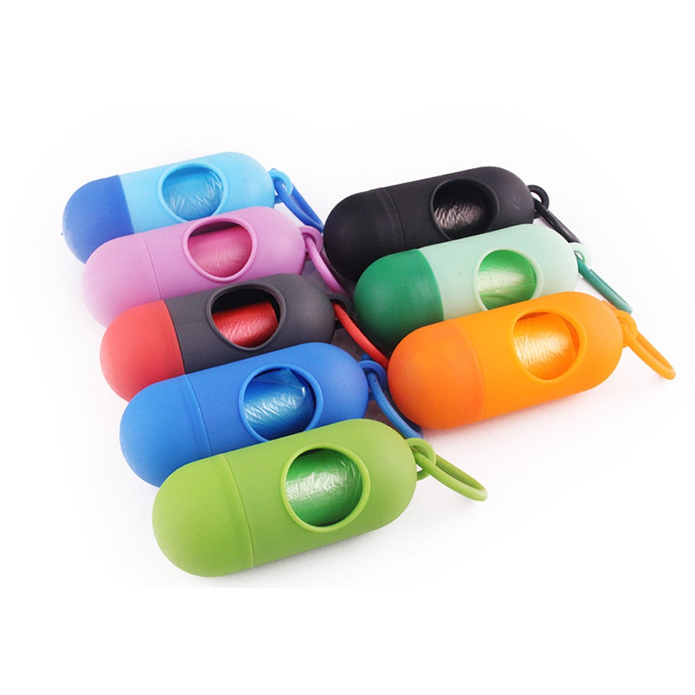 Dog Poop Bag Dispenser + Bags