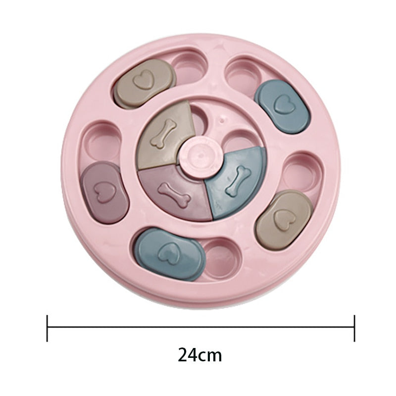 Interactive Slow Dispensing Puzzle Toy For Dogs