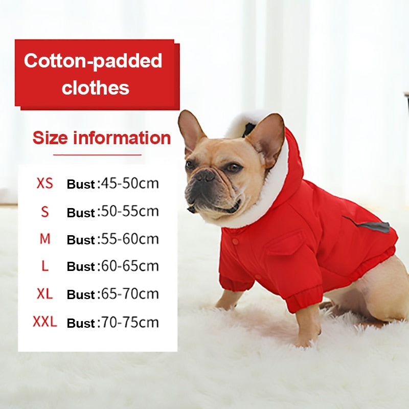 Warm Winter Hoodie For Dogs